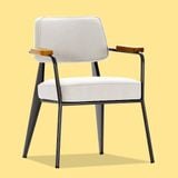 Ghế cà phê XDAILY - FAUTE chair | Ghế cà phê chân sắt cao cấp .