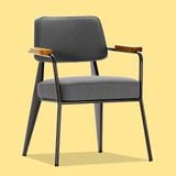Ghế cà phê XDAILY - FAUTE chair | Ghế cà phê chân sắt cao cấp .