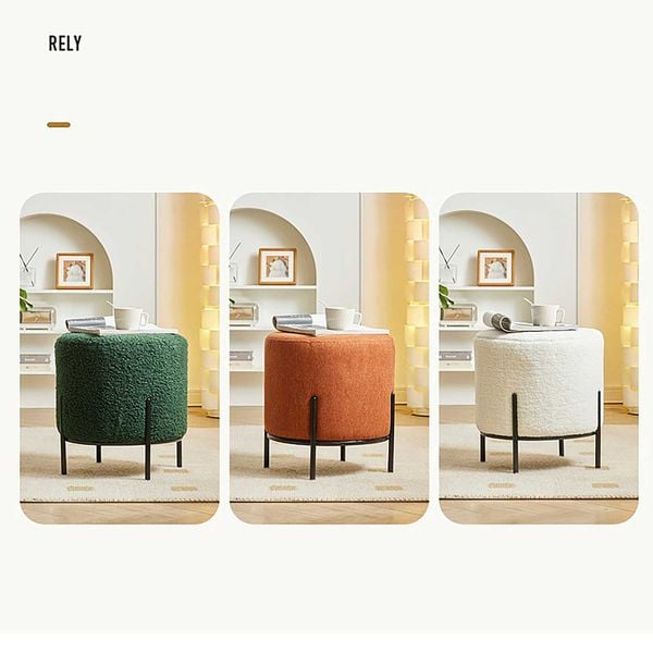 Ghế đôn tròn chân cộng Xdaily