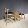 GHẾ ĂN XDAILY - GHẾ SỪNG BÒ ĐỆM TRÒN