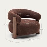 Ghế thư giãn XDAILY | GRANITE arm chair