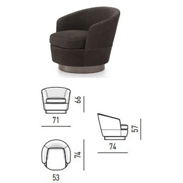 Ghế thư giãn XDAILY - JACQUES arm chair