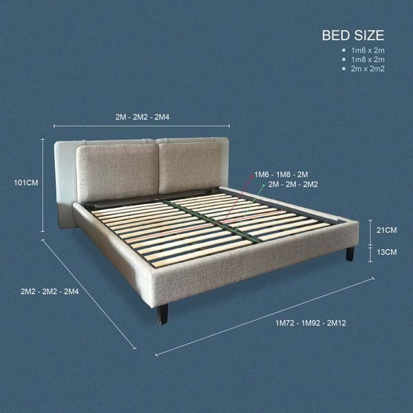 Giường ngủ XDAILY - TATLIN bed