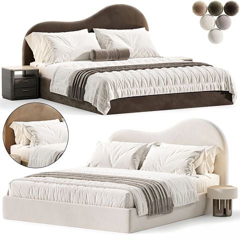 giường ngủ xdaily, komo bed