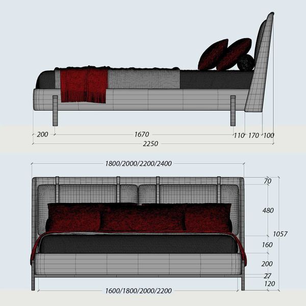 Giường ngủ Xdaily - Nara G7