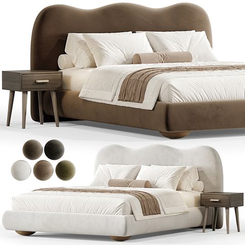 giường ngủ xdaily, wave bed