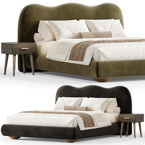 Giường ngủ XDAILY - WAVE bed