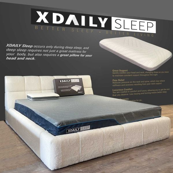 Nệm Foam cao cấp - XDAILY Mattress - Memory foam