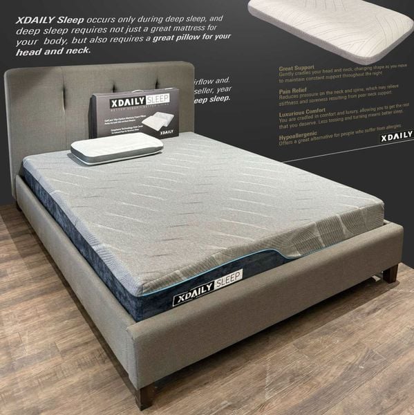 Nệm Foam cao cấp - XDAILY Mattress - Memory foam