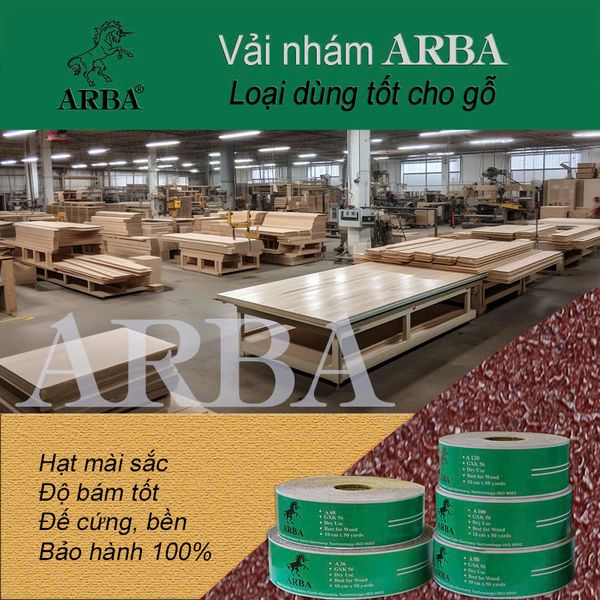 Phụ kiện mộc | Vải nhám XDAILY | ARAB