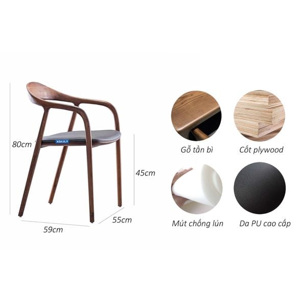 Bộ bàn ăn Shiki & Neva CT