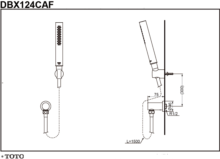 Bát sen TOTO DBX124CAF bản vẽ kỹ thuật Bát sen TOTO DBX124CAF bản vẽ kỹ thuật