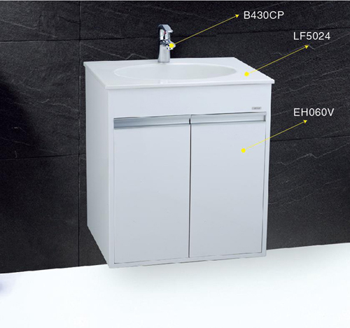 Lavabo Caesar liền bàn LF5024+EH060V