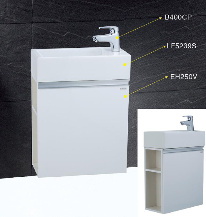 Lavabo liền bàn Caesar LF5239S+EH250V