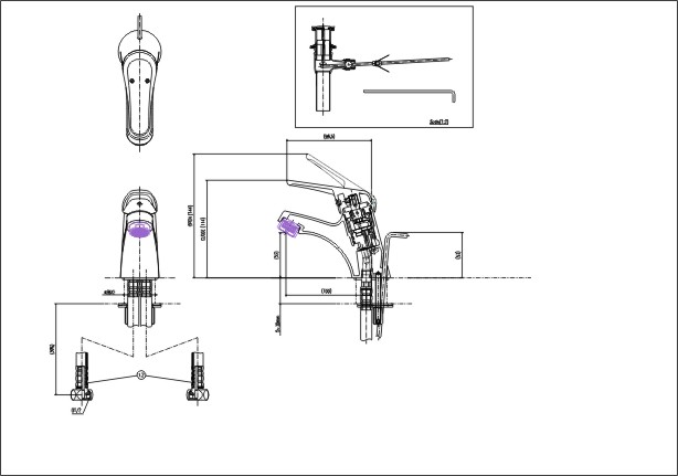 Thông số kỹ thuật Vòi chậu lavabo Inax LFV-902S-1