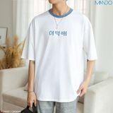  T-SHIRT IN CHỮ HÀN PDN097 