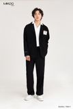  Áo Blazer Dài Tay Nam MANDO Kèm Phụ Kiện Kiểu Dáng Unisex Trẻ Trung Thời Trang Hàn Quốc BLZ004 