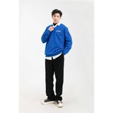  Áo Sweater Nỉ Nam Cổ Tim MANDO Chất Liệu Nỉ Cào Cotton Mềm Mịn Form Rộng Phong Cách Hàn Quốc - SWT007 