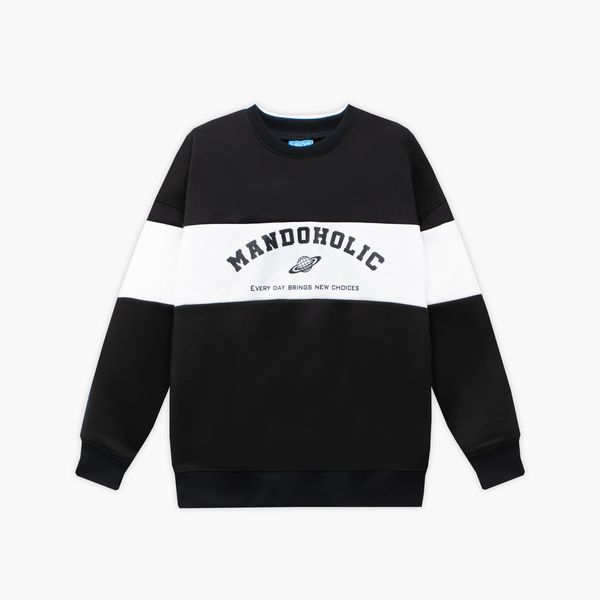  Áo Sweater Nỉ Nam MANDO Phối Màu Chất liệu Nỉ Cào Dày Dặn, Form Rộng Hình In Unisex Phong Cách Unisex SWT012 