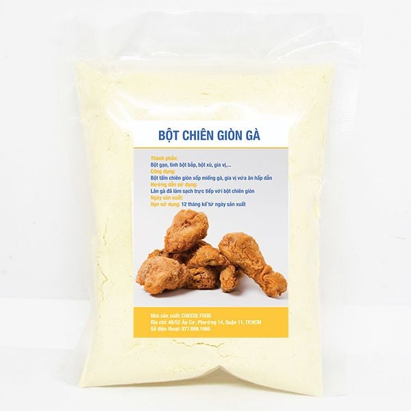 Bột chiên giòn gà Cheese Food