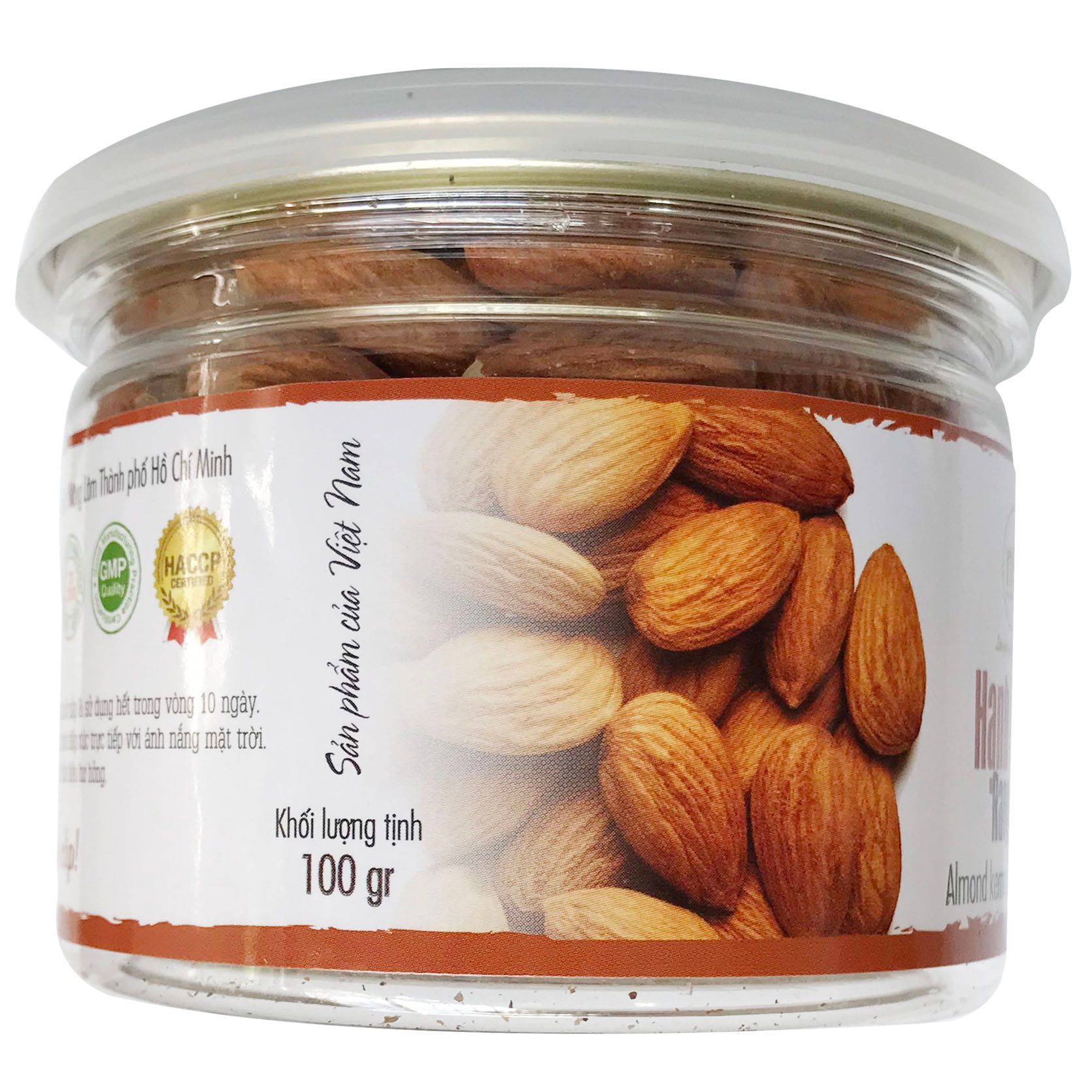 Hạt Hạnh Nhân Rang Sấy 100g