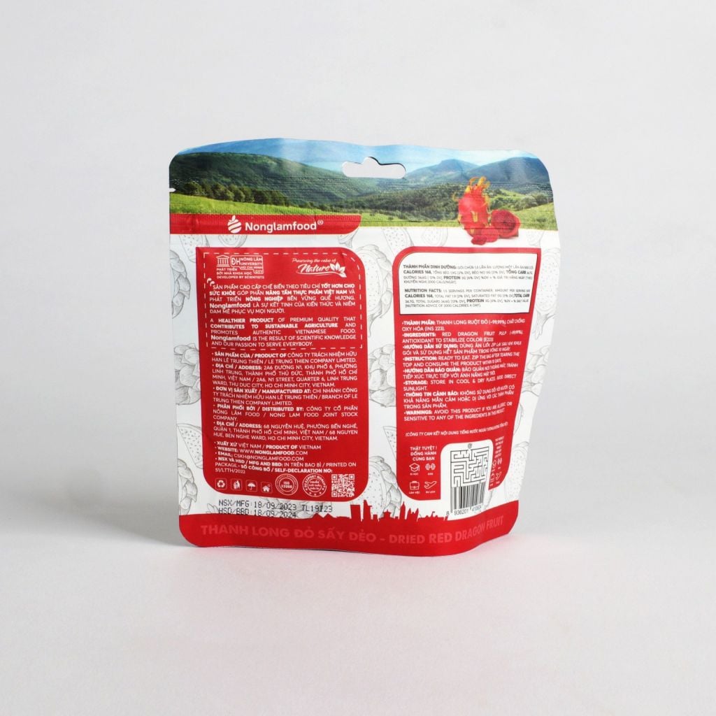 THANH LONG ĐỎ SẤY DẺO - TÚI 75 GRAM| ĂN VẶT TỐT CHO SỨC KHỎE| HEALTHY SNACK