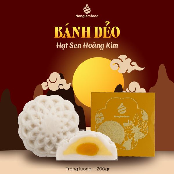 BÁNH DẺO HẠT SEN HOÀNG KIM