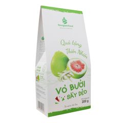 VỎ BƯỞI SẤY DẺO NONGLAMFOOD HỘP 200G | HEALTHY SNACK | ĂN VẶT TỐT CHO SỨC KHỎE | TRÁI CÂY SẤY DẺO