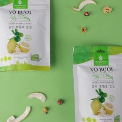 VỎ BƯỞI SẤY DẺO NONGLAMFOOD TÚI 85G | ĂN VẶT TỐT CHO SỨC KHỎE | HEALTHY SNACK | TĂNG ĐỀ KHÁNG TỰ NHIÊN