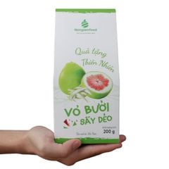VỎ BƯỞI SẤY DẺO NONGLAMFOOD HỘP 200G | HEALTHY SNACK | ĂN VẶT TỐT CHO SỨC KHỎE | TRÁI CÂY SẤY DẺO