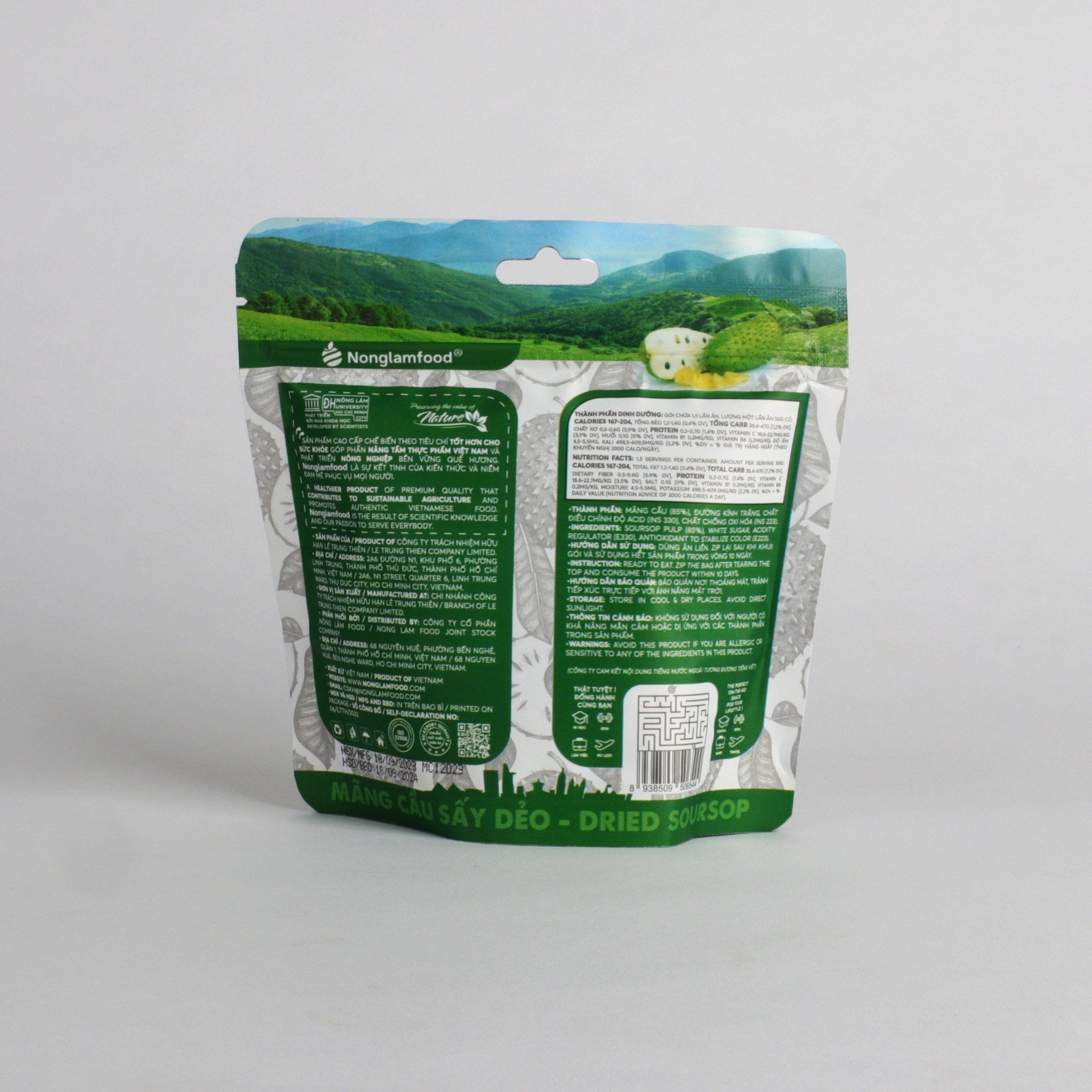 MÃNG CẦU SẤY DẺO - TÚI 75 GRAM| ĂN VẶT TỐT CHO SỨC KHỎE| HEALTHY SNACK