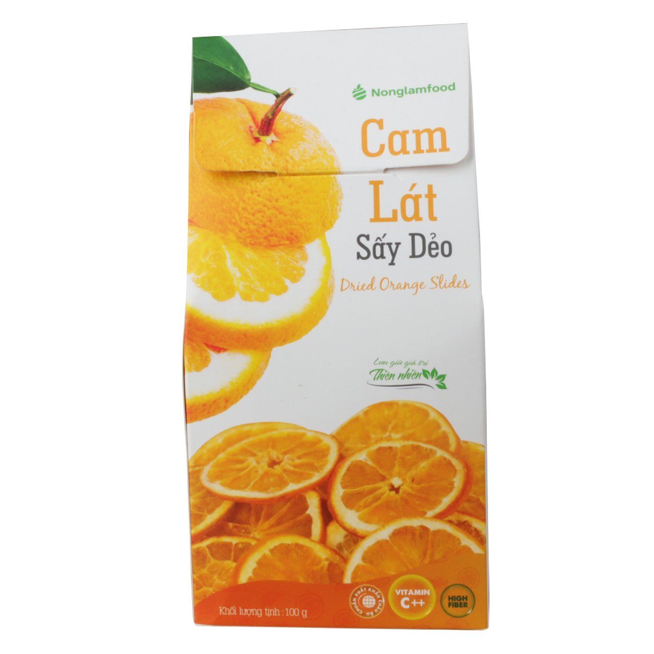 Cam Lát Sấy Dẻo Nonglamfood hộp 100g | Ăn vặt tốt cho sức khỏe | Healthy Snack