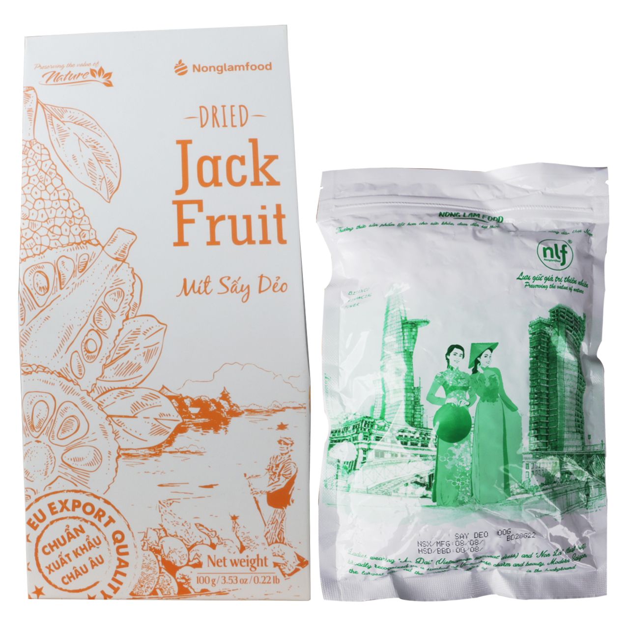 MÍT SẤY DẺO NONGLAMFOOD HỘP 100G | ĂN VẶT TỐT CHO SỨC KHỎE | HEALTHY SNACK