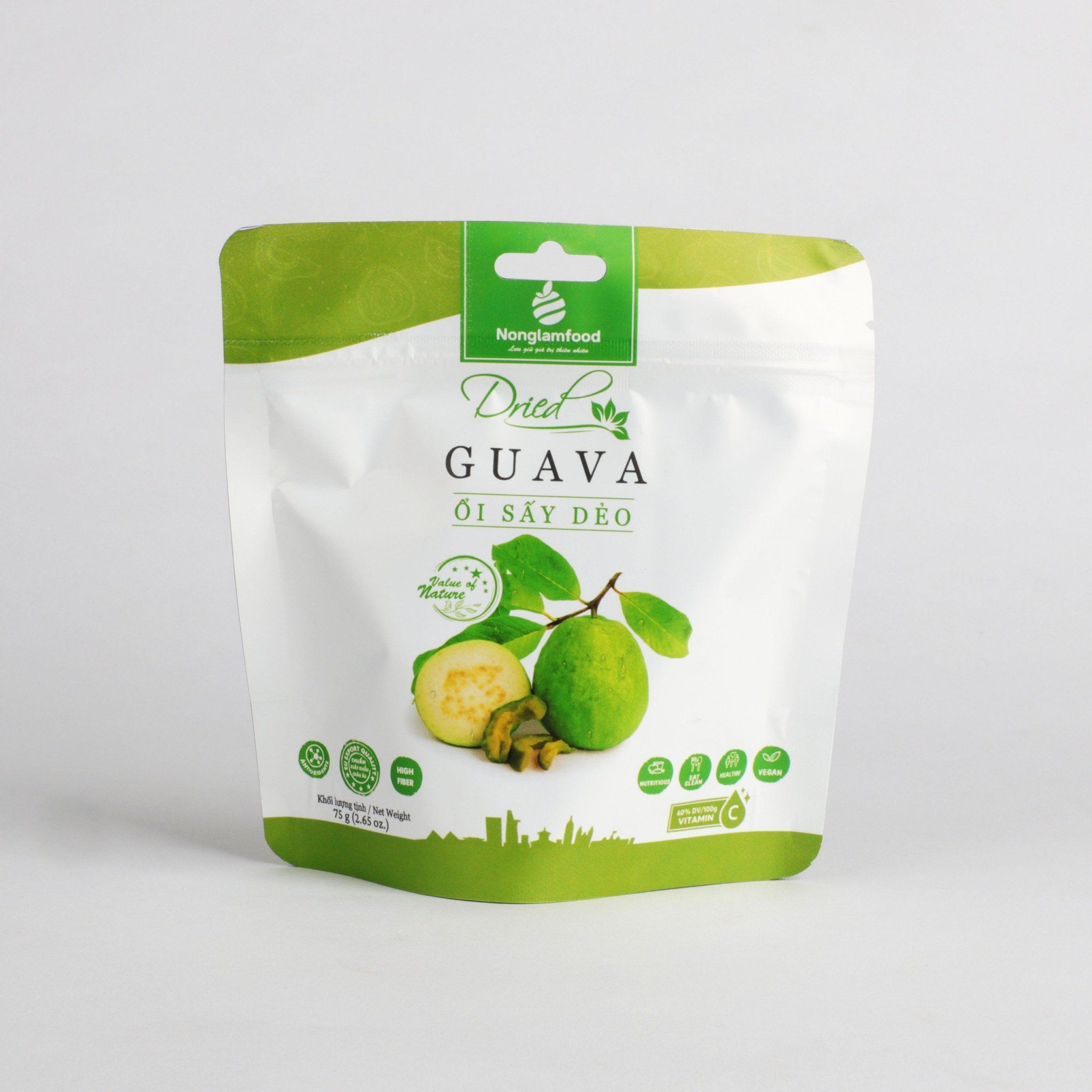 ỔI SẤY DẺO - TÚI 75 GRAM| ĂN VẶT TỐT CHO SỨC KHỎE| HEALTHY SNACK