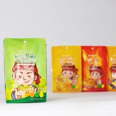 HẠT ĐIỀU WASABI NONGLAMFOOD TÚI 45G | PREMIUM WASABI CASHEWS