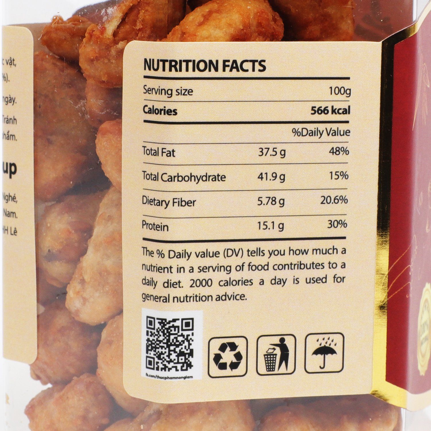 HẠT ĐIỀU BÌNH PHƯỚC RANG CAY NONGLAMFOOD HŨ 150G | HŨ LỤC GIÁC ĐẶC BIỆT | QUÀ TẶNG CAO CẤP