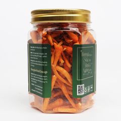 ĐÔNG TRÙNG HẠ THẢO SẤY THĂNG HOA NONGLAMFOOD HŨ 150G  | HŨ LỤC GIÁC ĐẶC BIỆT | QUÀ TẶNG CAO CẤP