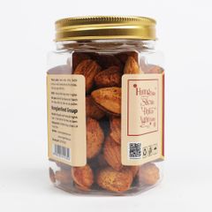 HẠNH NHÂN MỸ RANG BƠ NONGLAMFOOD HŨ 120G | HŨ LỤC GIÁC ĐẶC BIỆT | QUÀ TẶNG CAO CẤP