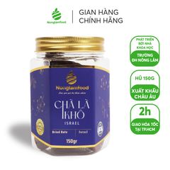 CHÀ LÀ KHÔ ISRAEL NONGLAMFOOD HŨ 150G  | HŨ LỤC GIÁC ĐẶC BIỆT | QUÀ TẶNG CAO CẤP