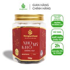 MIX NHO KHÔ 3 MÀU NONGLAMFOOD HŨ 150G  | HŨ LỤC GIÁC ĐẶC BIỆT | QUÀ TẶNG CAO CẤP