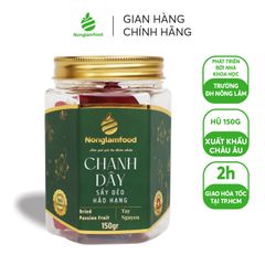 CHANH DÂY SẤY DẺO NONGLAMFOOD HŨ 150G | HỦ LỤC GIÁC ĐẶC BIỆT | QUÀ TẶNG CAO CẤP