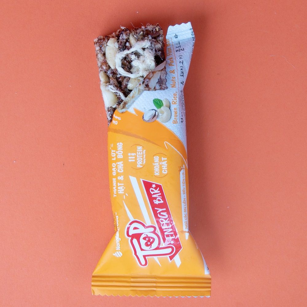 THANH GẠO LỨT TOP ENERGY BAR HẠT & CHÀ BÔNG 17G | TỐT CHO SỨC KHỎE | HEALTHY SNACK