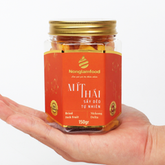 MÍT SẤY DẺO TỰ NHIÊN NONGLAMFOOD HŨ 150G | HỦ LỤC GIÁC ĐẶC BIỆT | QUÀ TẶNG CAO CẤP