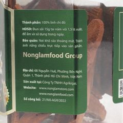 NẤM LINH CHI ĐỎ NONGLAMFOOD HŨ 20G  | HŨ LỤC GIÁC ĐẶC BIỆT | QUÀ TẶNG CAO CẤP
