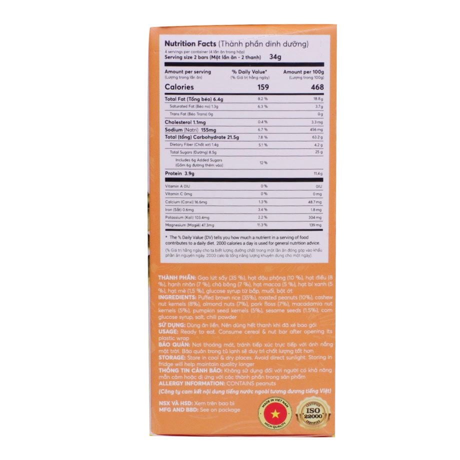 Giá trị dinh dưỡng của gạo lứt