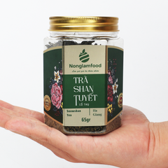 TRÀ SHAN TUYẾT NONGLAMFOOD HŨ 150G  | HŨ LỤC GIÁC ĐẶC BIỆT | QUÀ TẶNG CAO CẤP