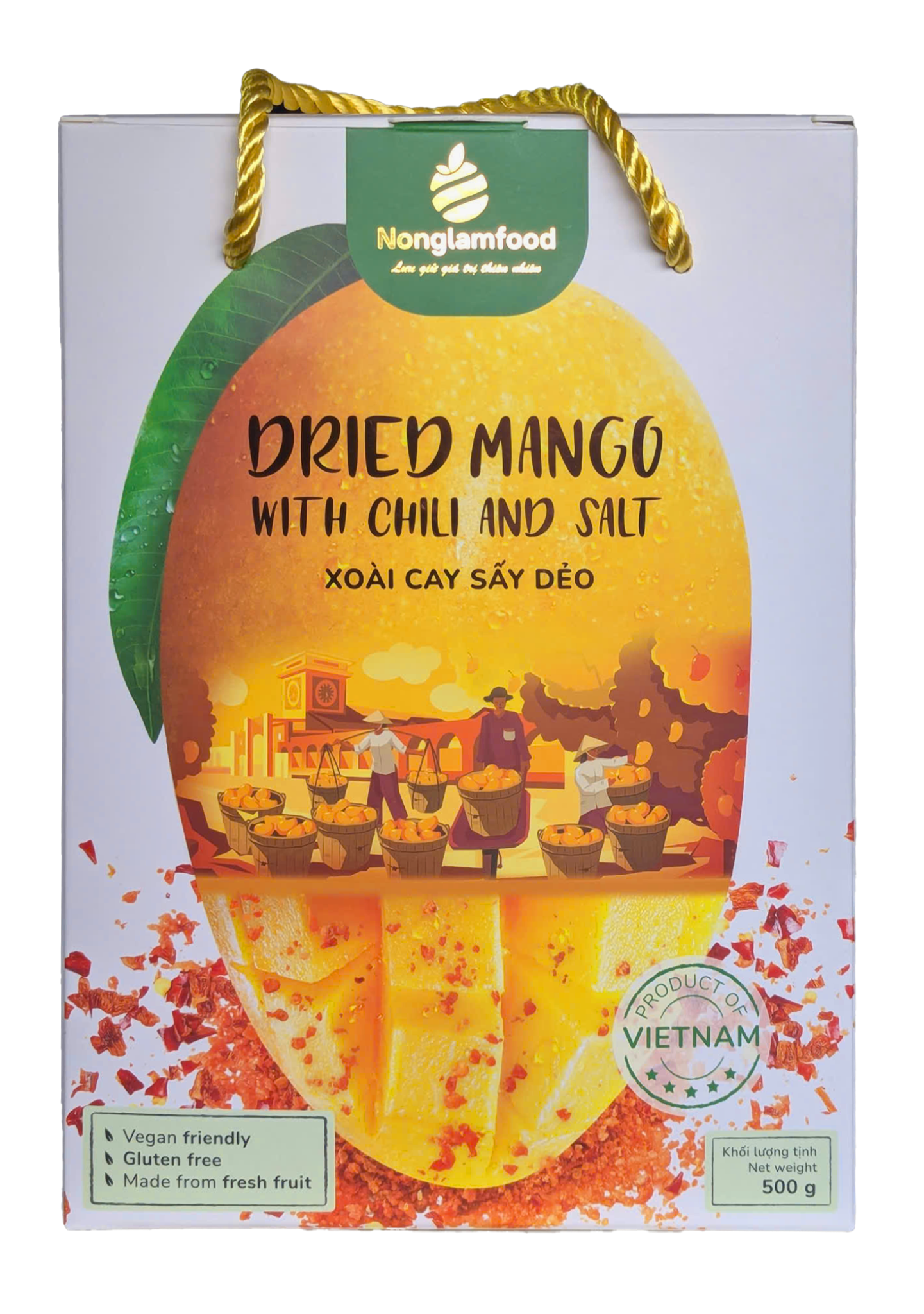 XOÀI CAY SẤY DẺO 500g| CHILLI DRIED MANGO| HEALTHY SNACK| ĂN VẶT TỐT CHO SỨC KHỎE