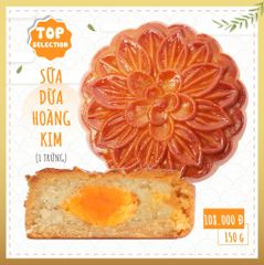BÁNH TRUNG THU SỮA DỪA HOÀNG KIM 150G | PHƯỢNG CÁT NONGLAMFOOD