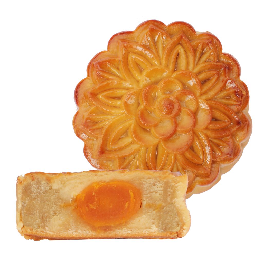 BÁNH TRUNG THU ĐẬU XANH HẠT SEN CUNG ĐÌNH 150G | PHƯỢNG CÁT NONGLAMFOOD