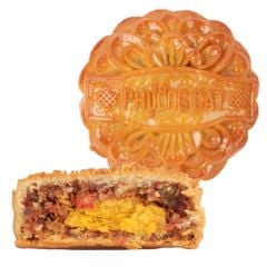 BÁNH TRUNG THU THẬP CẨM GÀ QUAY VI CÁ JAMBON ĐẶC BIỆT 150G | PHƯỢNG CÁT NONGLAMFOOD